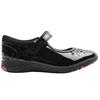 CLARKS RELDA WISH K SHOE - BLACK PATENT G