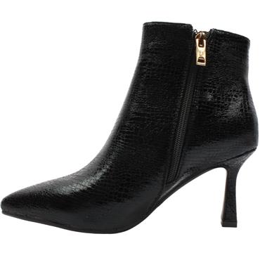UNA HEALY RISK IT ALL BOOT - BLACK SNAKE