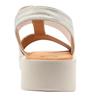 HEAVENLY FEET RITZ SANDAL - WHITE SILVER