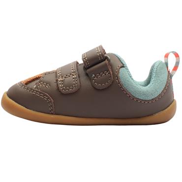 CLARKS ROAMER EDEN T SHOE - BROWN F