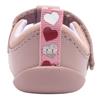 CLARKS ROAMER HEART T SHOE - DUSKYPINK G