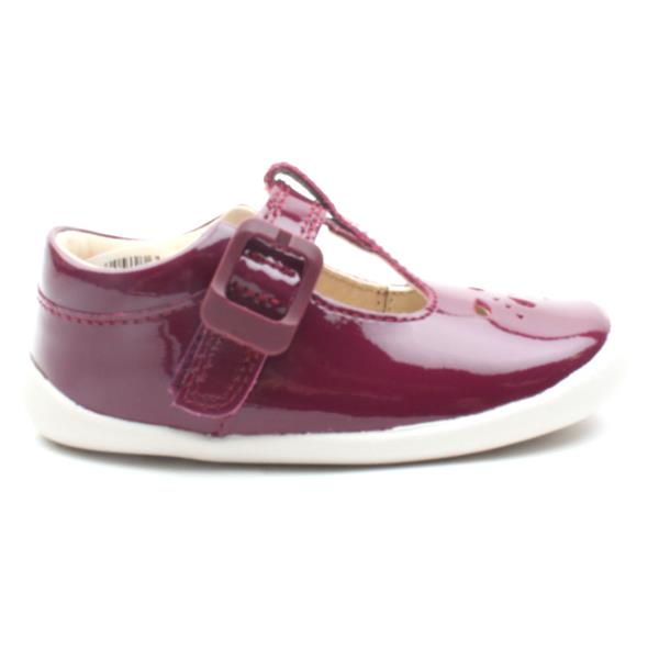 clarks plum shoes