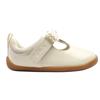 CLARKS ROAMER TRIM T PREWALKER SHOE - BEIGE F