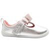 CLARKS ROAMER TRIM T PREWALKER SHOE - SILVER F