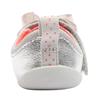 CLARKS ROAMER TRIM T PREWALKER SHOE - SILVER G