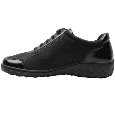 SOFTMODE ROSE SHOE EEE FIT - Black