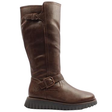 HEAVENLY FEET RUBY MAE 3 BOOT - BROWN