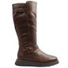 HEAVENLY FEET RUBY MAE 3 BOOT - BROWN