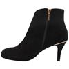KATE APPLEBY RUCKINGE BOOT - BLACK SUEDE