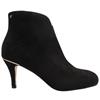 KATE APPLEBY RUCKINGE BOOT - BLACK SUEDE