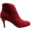 KATE APPLEBY RUCKINGE BOOT - RED SUEDE
