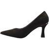 UNA HEALY RUN IT UP SHOE - BLACK SUEDE