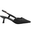 SORENTO SAN REMO SLING BACK - BLACK SPARKLE
