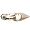 SORENTO SAN REMO SLING BACK - GOLD SPARKLE