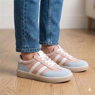 DRILLEYS SEVENTY FIVE SHOE - BLUE PINK