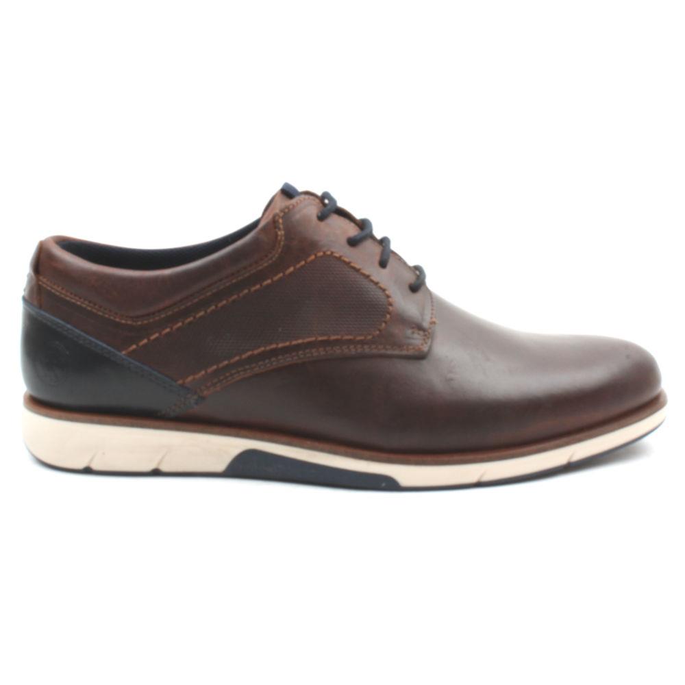 ESCAPE SNIPE LACED SHOE CHESTNUT