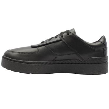 CLARKS SOMERSET FLEX Y SHOE - BLACK G