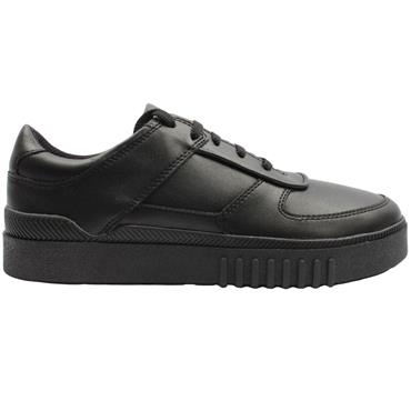 CLARKS SOMERSET FLEX Y SHOE - BLACK G