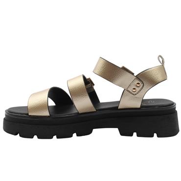 UNA HEALY SOMETHING SANDAL - GOLD