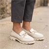 PATRIZIO COMO SURINAM LOAFER SHOE - CREAM