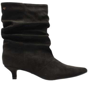 UNA HEALY TASTE BACK BOOT - BLACK SUEDE