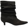 UNA HEALY TASTE BACK BOOT - BLACK SUEDE