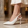 UNA HEALY TEEN SPIRIT SANDAL - WHITE