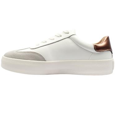 DRILLEYS THIRTY THREE SHOE - WHITE BROWN