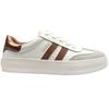 DRILLEYS THIRTY THREE SHOE - WHITE BROWN