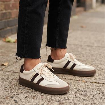 DRILLEYS SHOE THIRTYTWO - WHITE BROWN