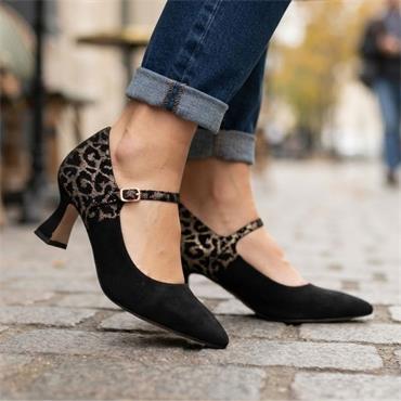 UNA HEALY THIS IS REAL STRAP SHOE - Black