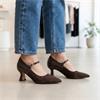 UNA HEALY THIS IS REAL STRAP SHOE - BROWN