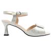 KATE APPLEBY THORESBY SANDAL - SILVER