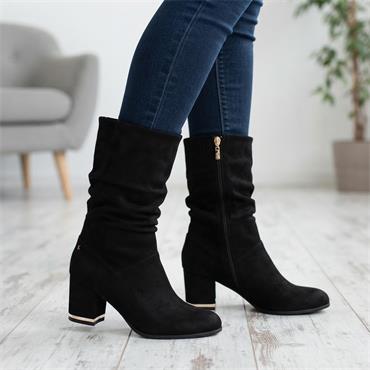 KATE APPLEBY TILBROOK BOOT - BLACK SUEDE