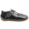 CLARKS TINY SKIP T SHOE - NAVY PATENT G