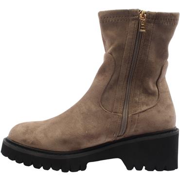 UNA HEALY TRAVELIN SOLDIER BOOT - TAUPE