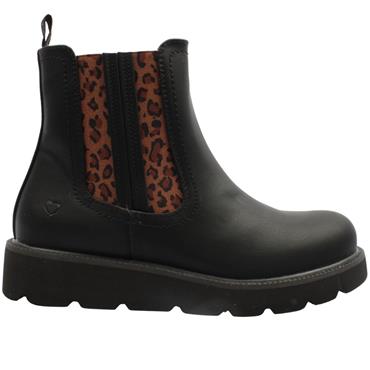 HEAVENLY FEET TRITON 2 BOOT - BLACK/LEOPARD