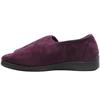 COZY TOES TULIP VELCRO SLIPPER - PURPLE