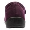 COZY TOES TULIP VELCRO SLIPPER - PURPLE