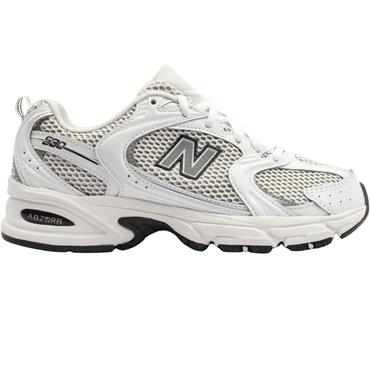 NEW BALANCE U530KLB TRAINER - WHITE SILVER