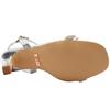 UNA HEALY UNBELIEVABLE SANDAL - SILVER