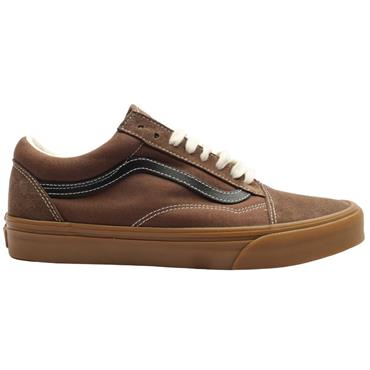 VANS UOLD SKOOL LACED SHOE - BROWN
