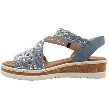 RIEKER V4150 SANDAL - BLUE