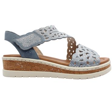 RIEKER V4150 SANDAL - BLUE