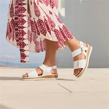 RIEKER V4181 SANDAL - WHITE
