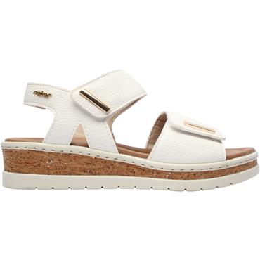 RIEKER V4181 SANDAL - WHITE