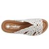 RIEKER V4189 MULE - ICE WHITE