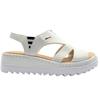 RIEKER V44Y5 SANDAL - WHITE MULTI