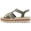 RIEKER V4949 SANDAL - GREEN