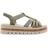 RIEKER V4949 SANDAL - GREEN